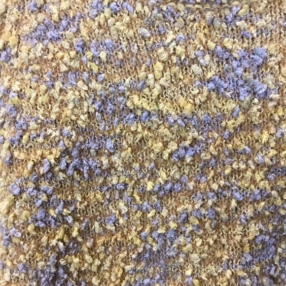 Soft Surroundings Liv Yellow Boucle Popcorn Knit Sweater - Picture 6 of 8